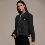 Washed Cotton Denim Jacket